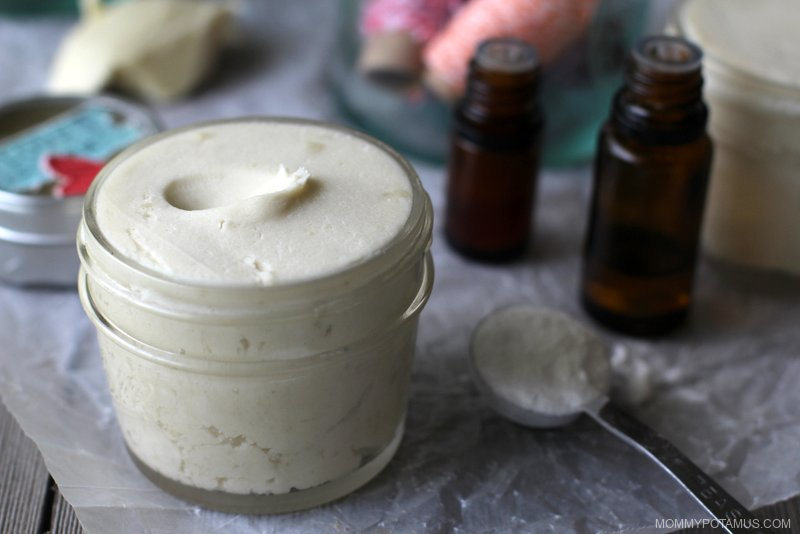 Homemade deodorant made with baking soda