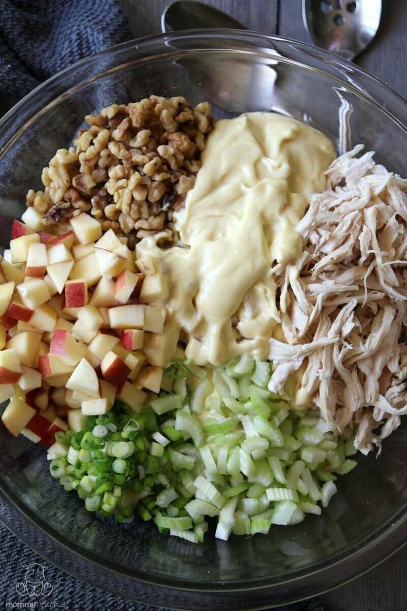 Easy Chicken Salad Recipe With Apples Mommypotamus   Easy Chicken Salad Recipe 