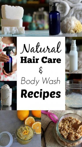 Natural Hair Care And Body Wash Recipes