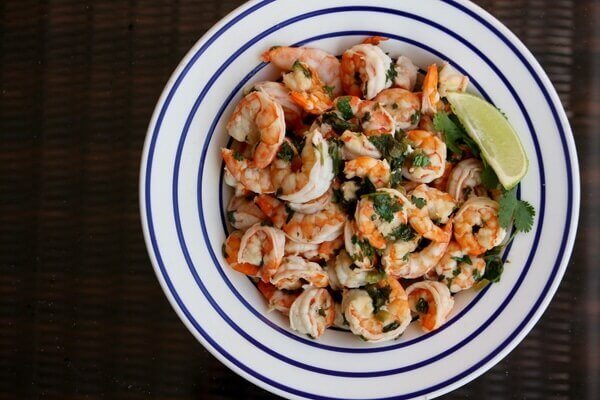 Spicy Cilantro Lime Shrimp