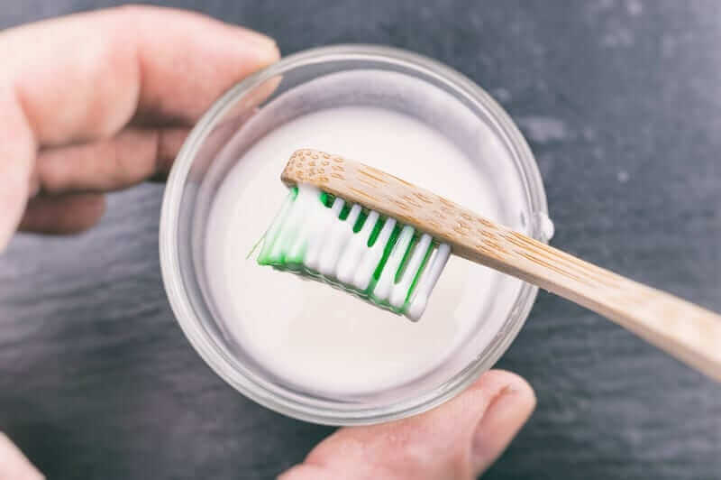 ingredients for homemade toothpaste