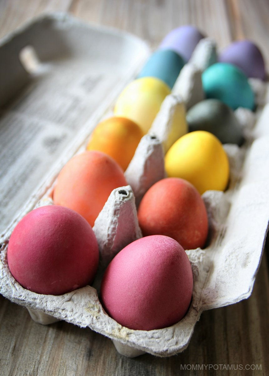 Natural Easter Egg Dye Recipes