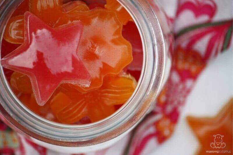 homemade gummy snacks for st patty day