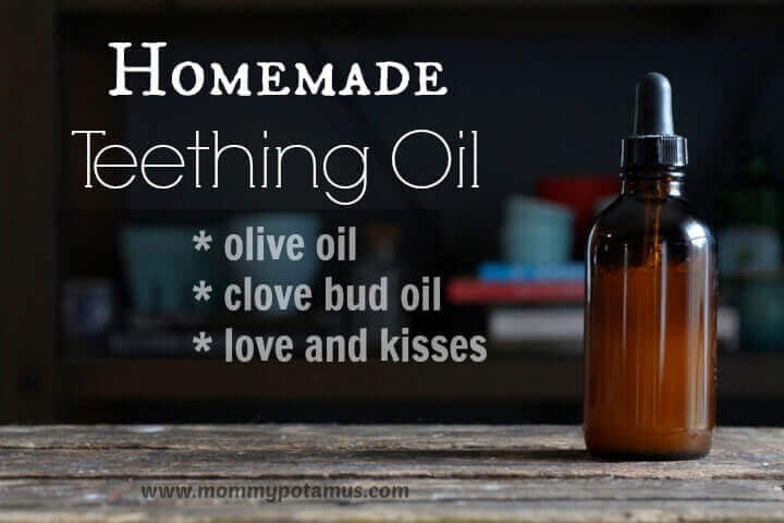 Homemade Teething Oil That Really Works