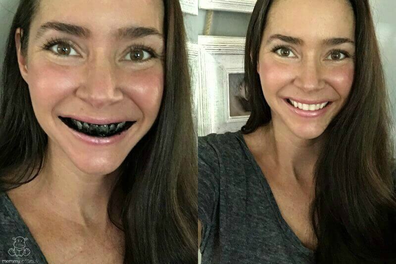 use charcoal to whiten teeth