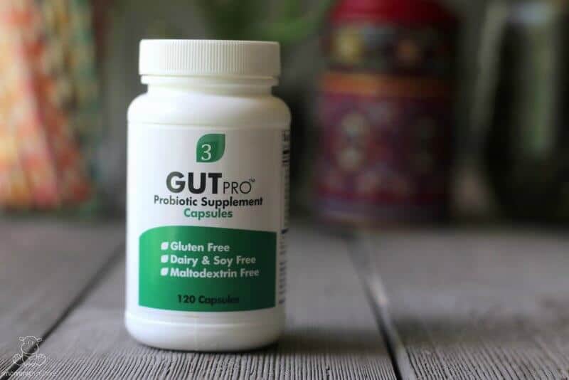 bottle of GutPro probiotics