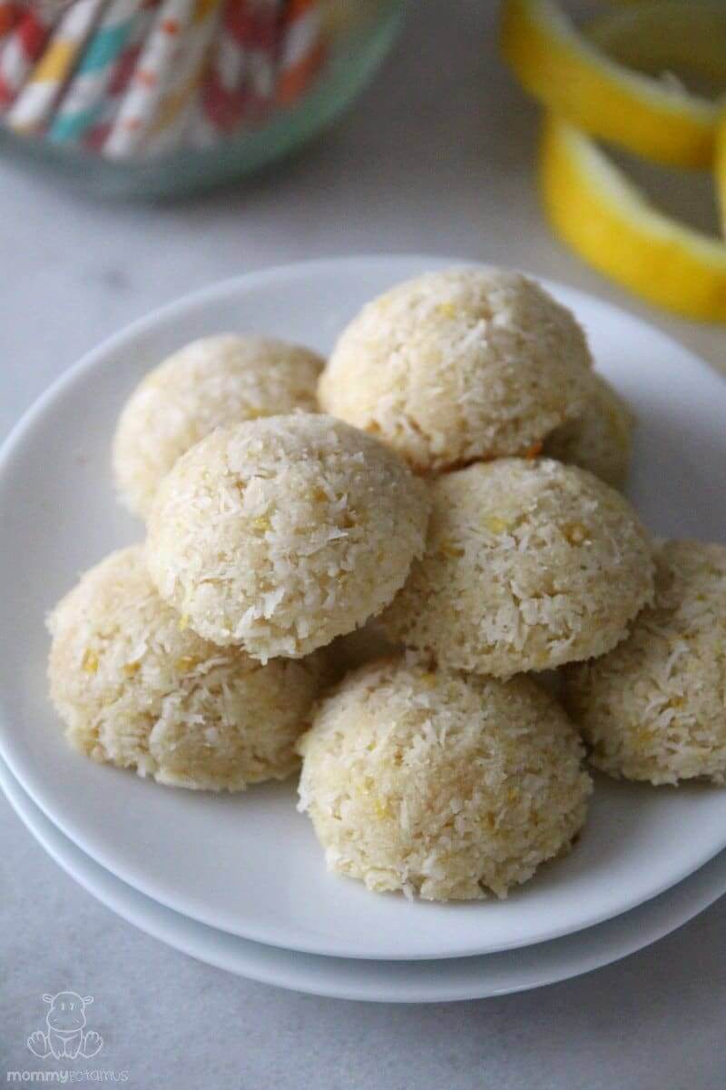 lemon coconut macaroons recipe