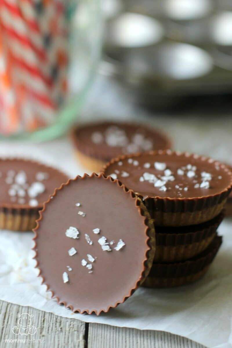 Love Reese's peanut butter cups but not the corn syrup solids, nonfat milk and tertiary butylhydroquinone? Here's a recipe for a healthy homemade version . . .