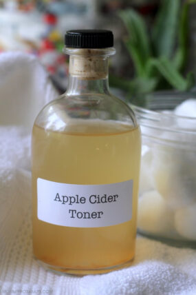 apple cider vinegar toner made dark spots darker