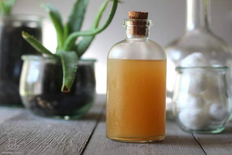 what to put on a burn apple cider vinegar