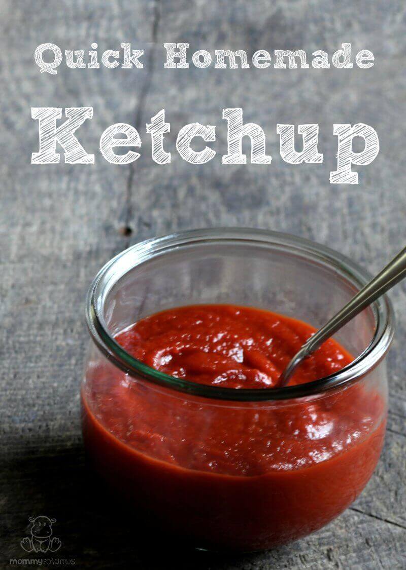 This homemade ketchup recipe is easy to make and kid-approved. 