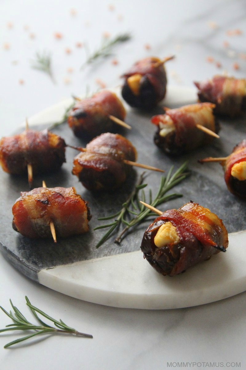 3-Ingredient Bacon Wrapped Dates