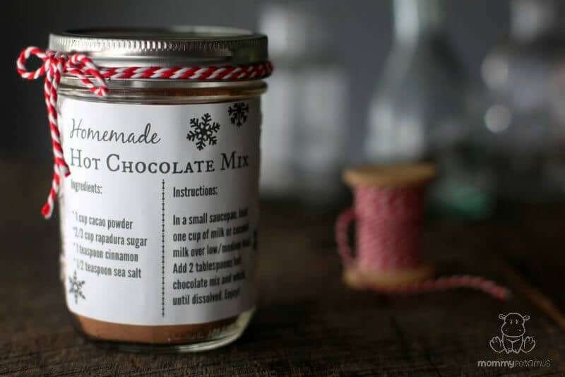 Recipe for Pink Hot Chocolate Mix • Happy Family Blog