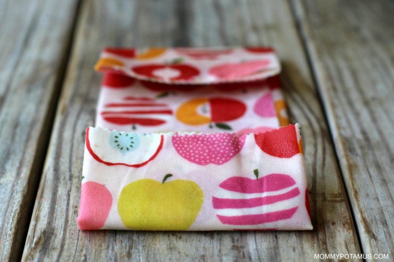 DIY Reusable Snack Bags - Step 3