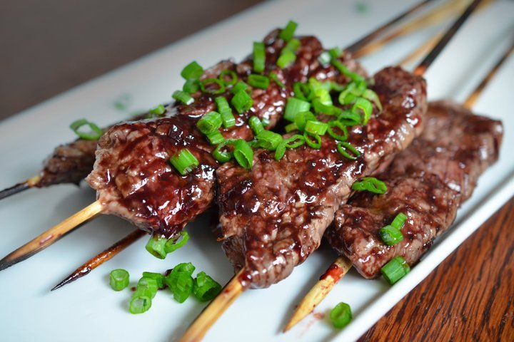 Teriyaki Steak Skewers Recipe