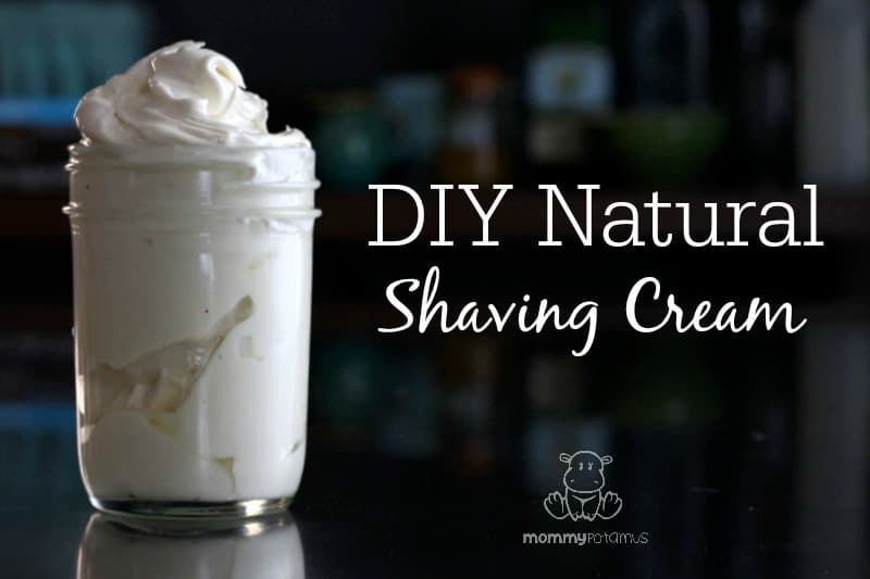 This homemade natural shaving cream nourishes and protects sensitive skin while helping you get a good, close shave. Say goodbye to dry, itchy skin and razor burn!