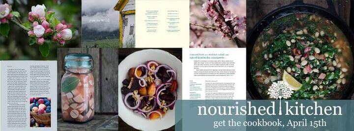 sneak peak inside The Nourished Kitchen cookbook