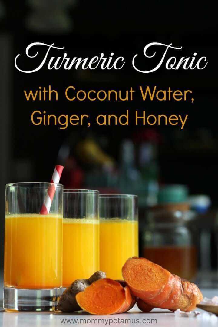 Wellness Shot Turmeric Drink With Ginger And Honey