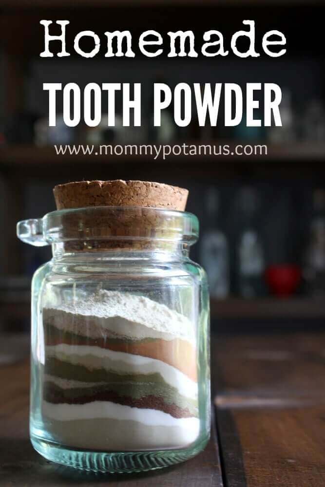 bentonite clay tooth powder recipe