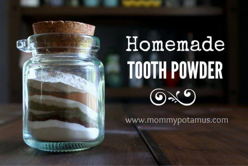 homemade teeth whitening powder