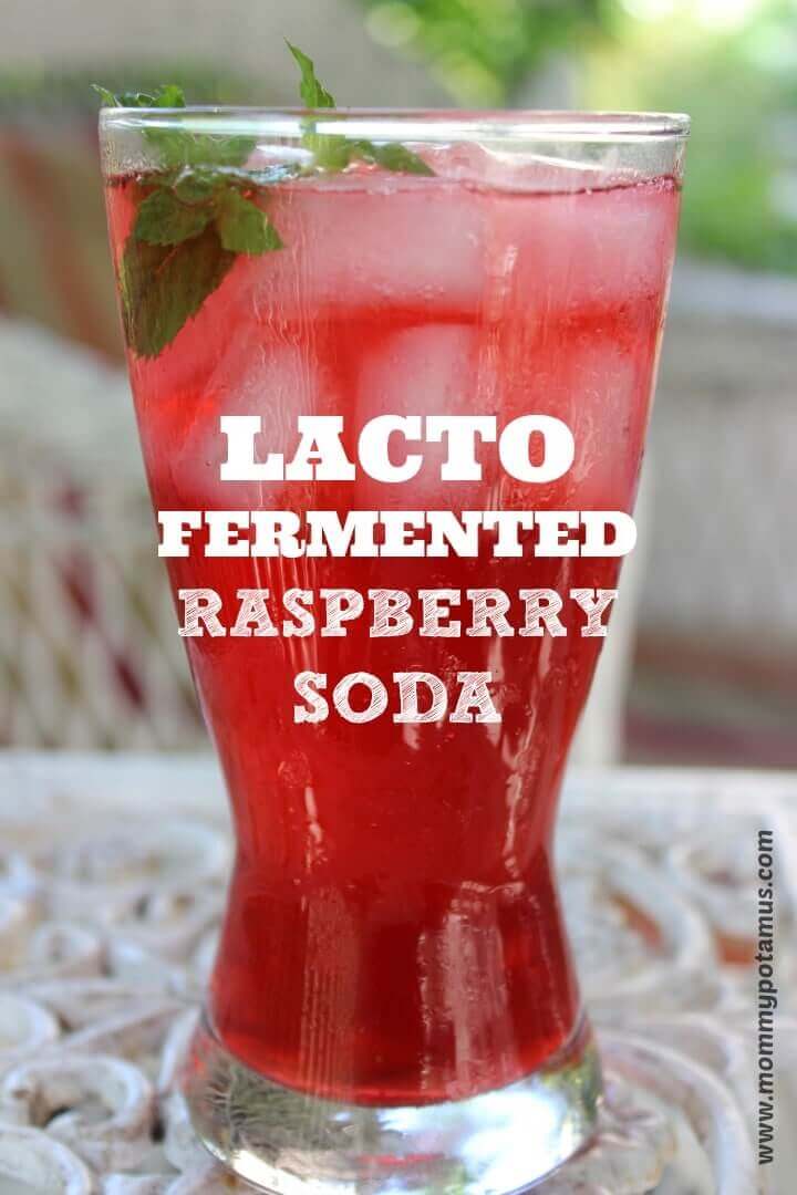 This raspberry soda recipe is rich in kid-friendly probiotics and so easy to make. Here's how . . .