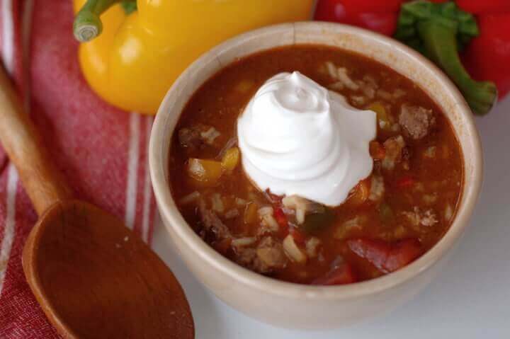 how-to-make-stuffed-pepper-soup