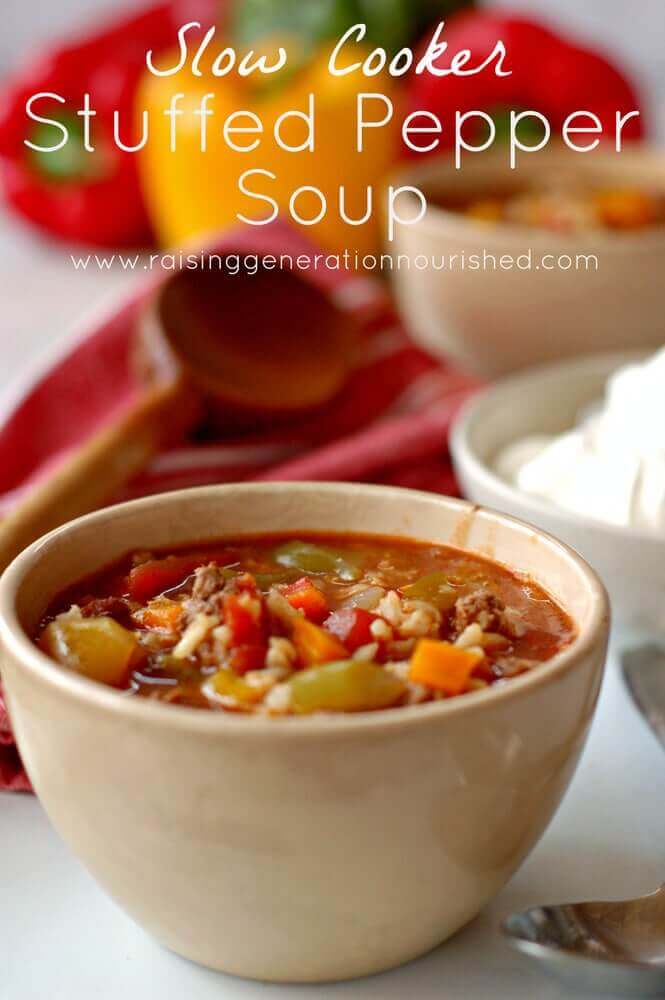 Stuffed Pepper Soup Recipe