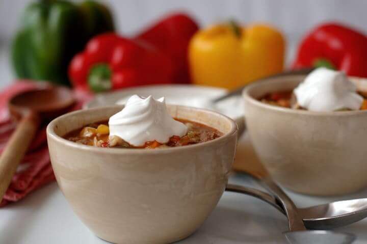 stuffed pepper soup recipe