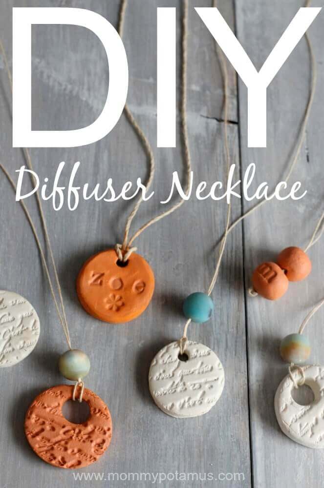 How To Make An Essential Oil Diffuser Necklace