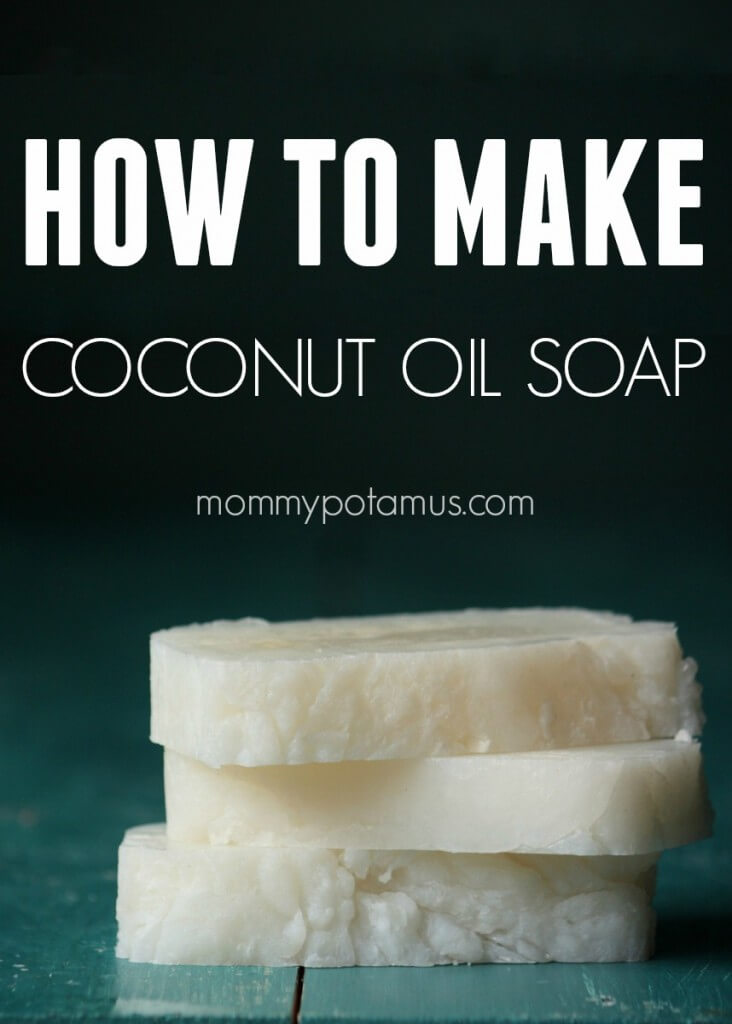 How To Make Coconut Oil Soap Mommypotamus