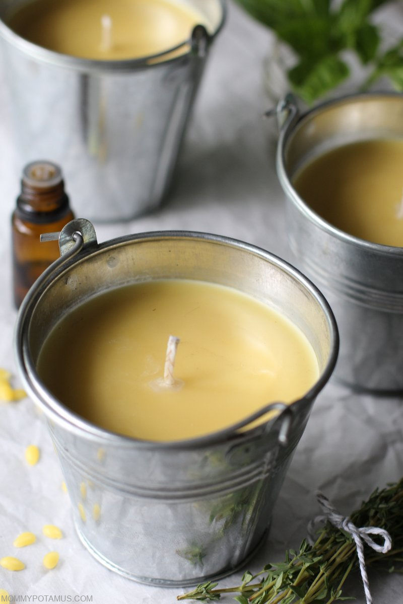 how to make citronella candles