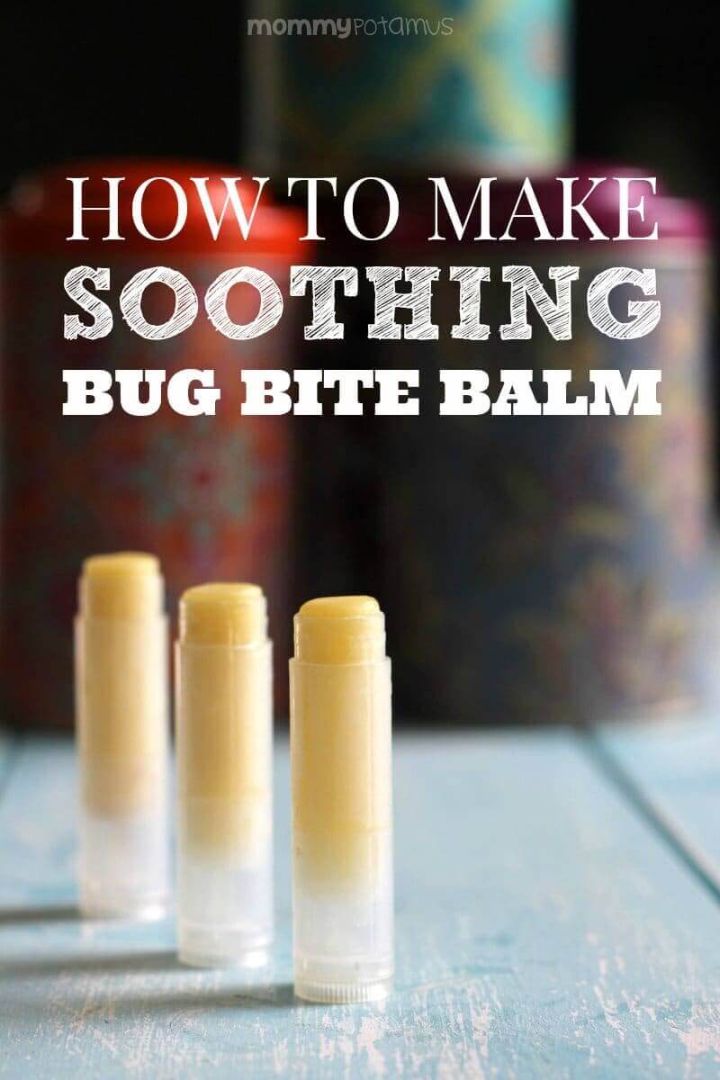 Bug Bite Balm Recipe - The ingredients in this kid-safe remedy have long been used for cuts, scrapes, and relief from itchy bug bites. Of course, they're most effective when used with additional therapies such as hugs and kisses. #naturalremedies