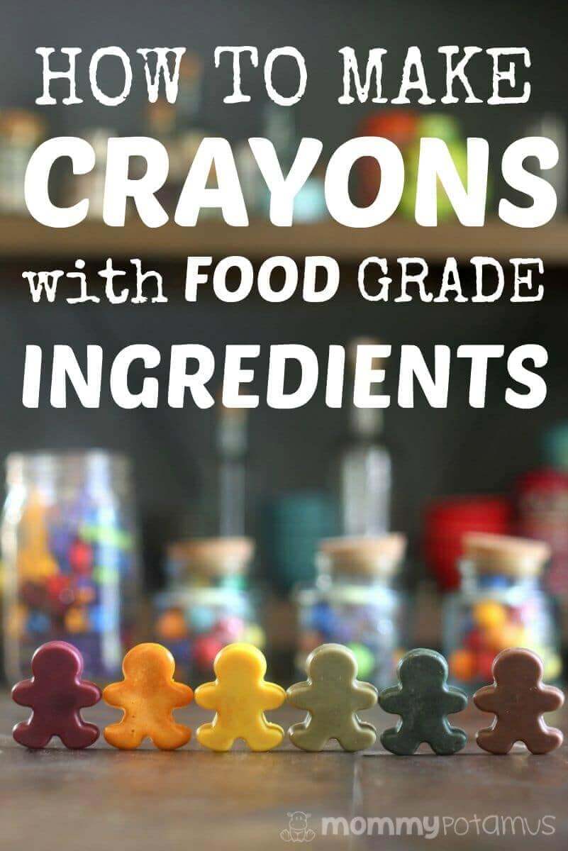 How To Make Crayons With Food Grade Ingredients