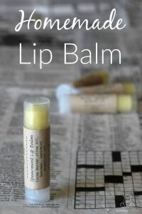 Homemade Lip Balm Recipe