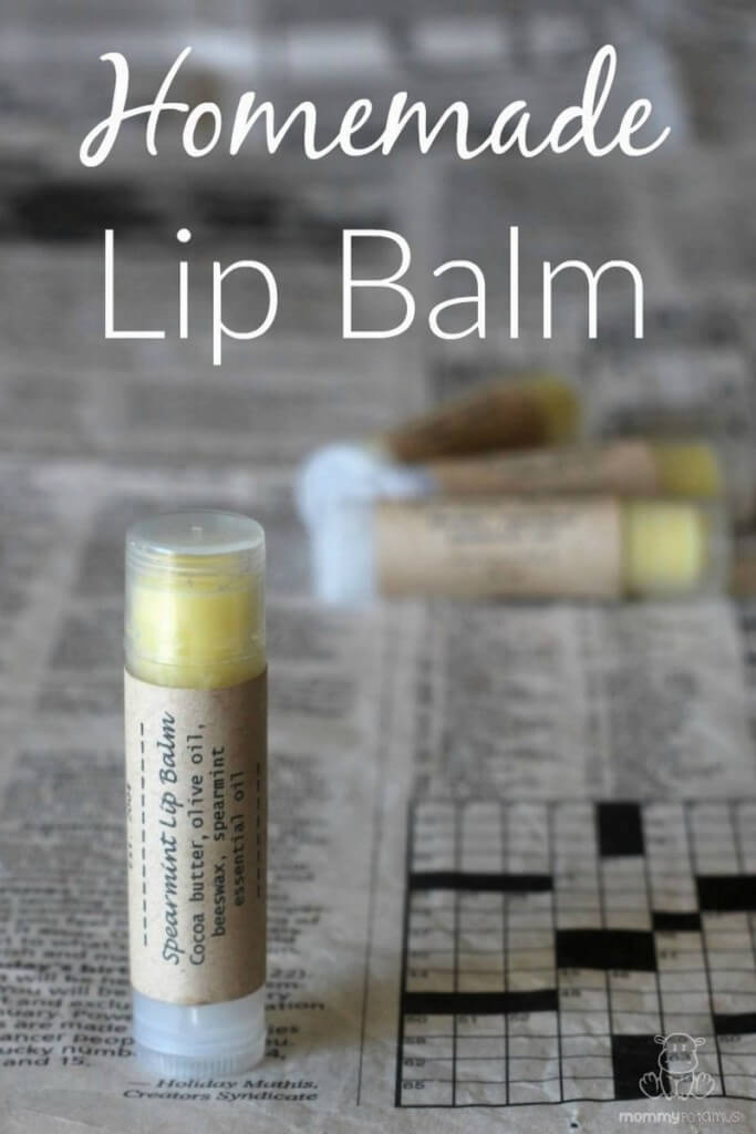 Homemade Lip Balm Recipe 9384