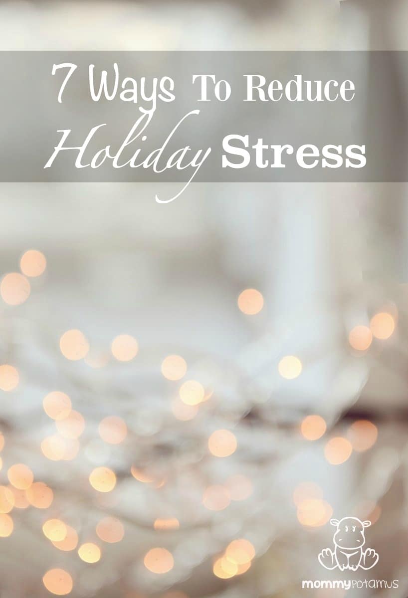 Tips for reducing holiday stress