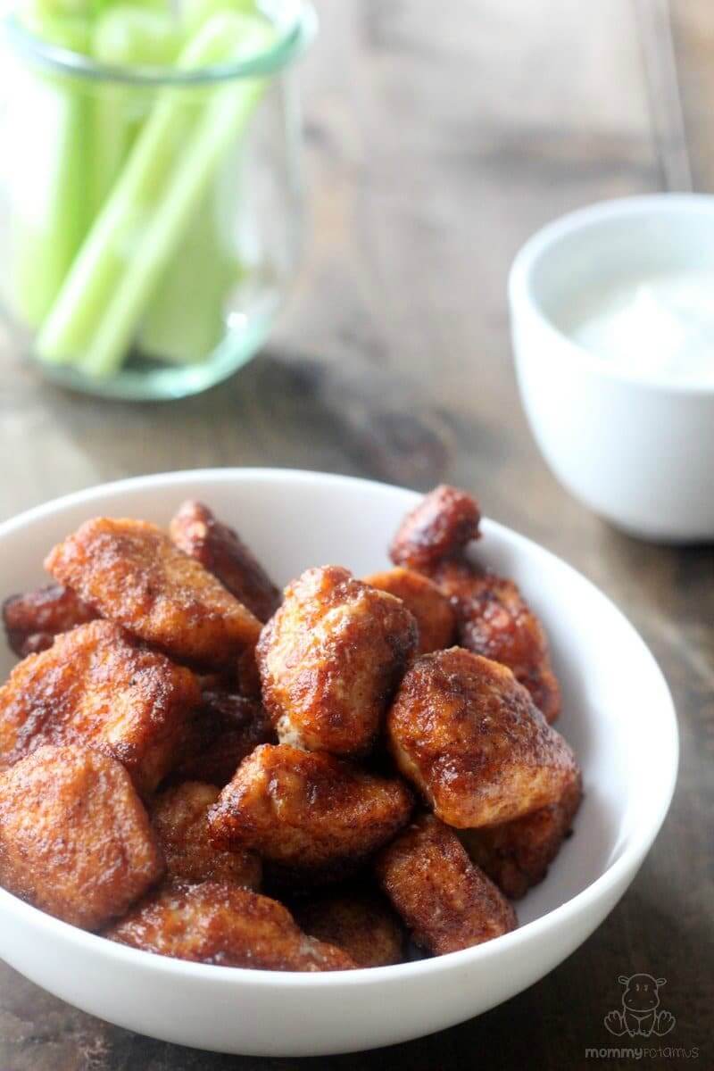 Quick homemade chicken nuggets #paleo #glutenfree