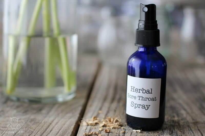 Homemade Throat Spray