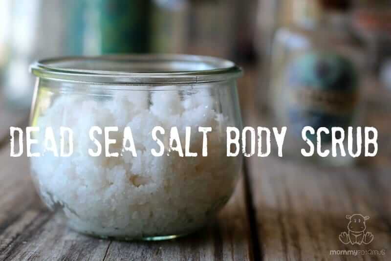 dead sea salt body scrub recipe
