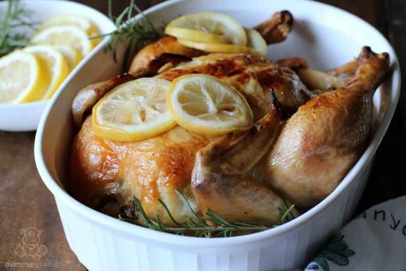 Slow Cooker Whole Chicken with Lemon Recipe