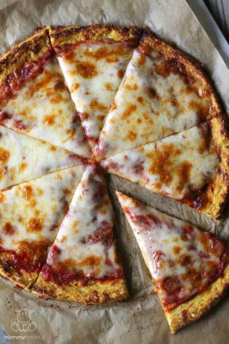 Cauliflower Pizza Crust Recipe