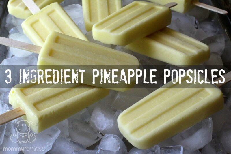 Pineapple Popsicles