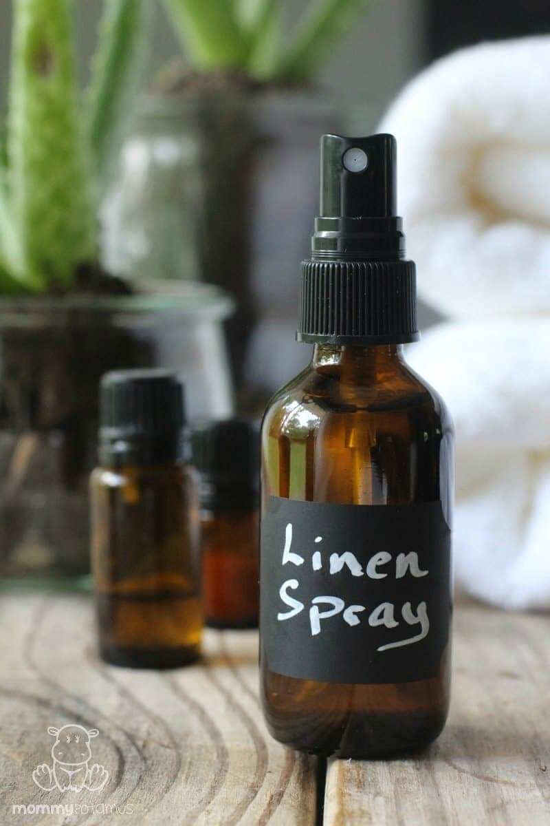 DIY Linen Spray For Naturally Fresher Home