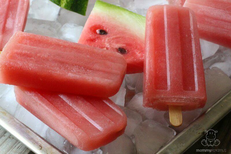 watermelon popsicles