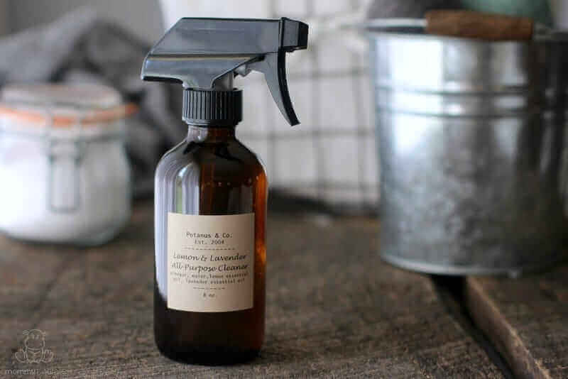 Diy All Purpose Cleaner With Lemon And Lavender