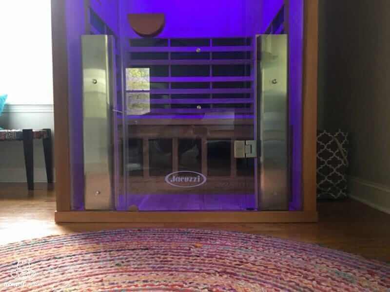 Outside view of Clearlight infrared sauna