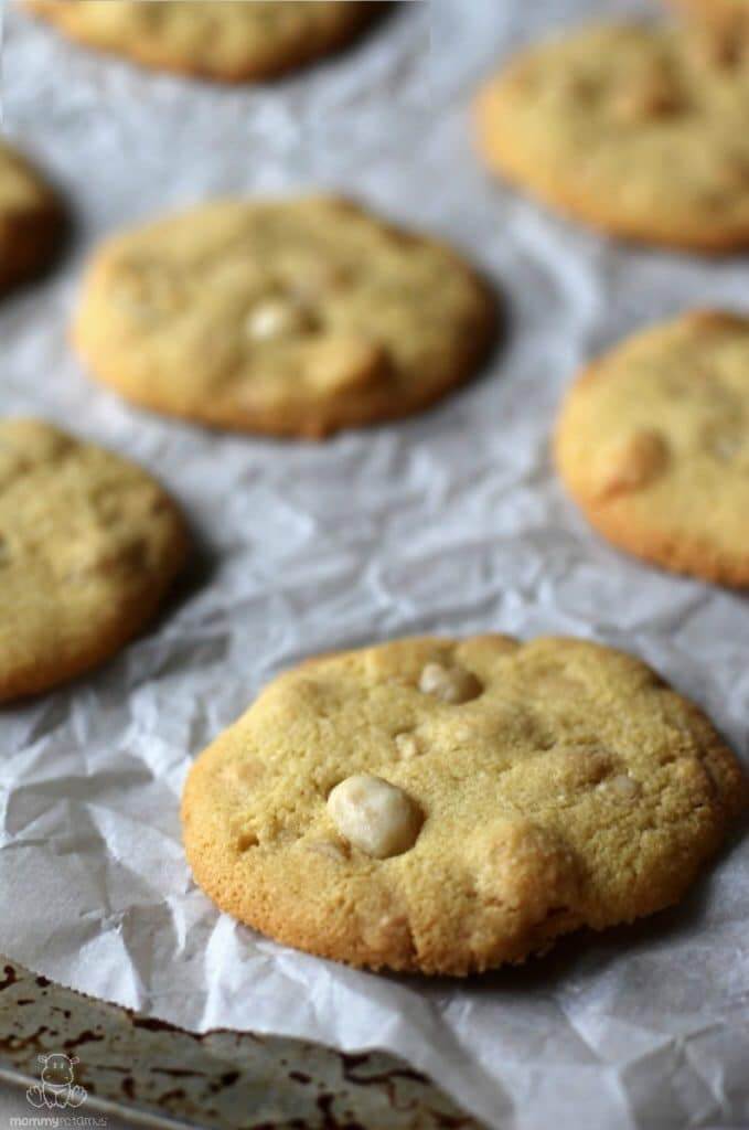 GlutenFree White Chocolate Chip Cookies Recipe