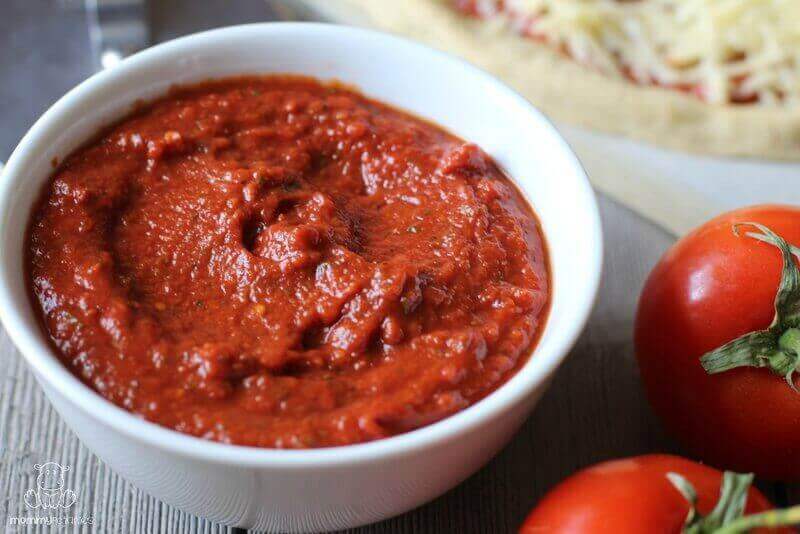 Homemade deals pizza sauce