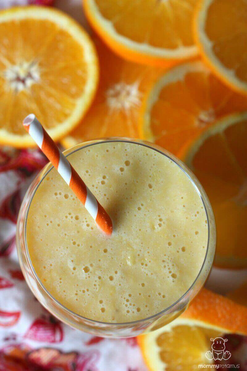 This creamy, dreamy Copycat Orange Julius recipe uses only real food ingredients and is super simple to make.