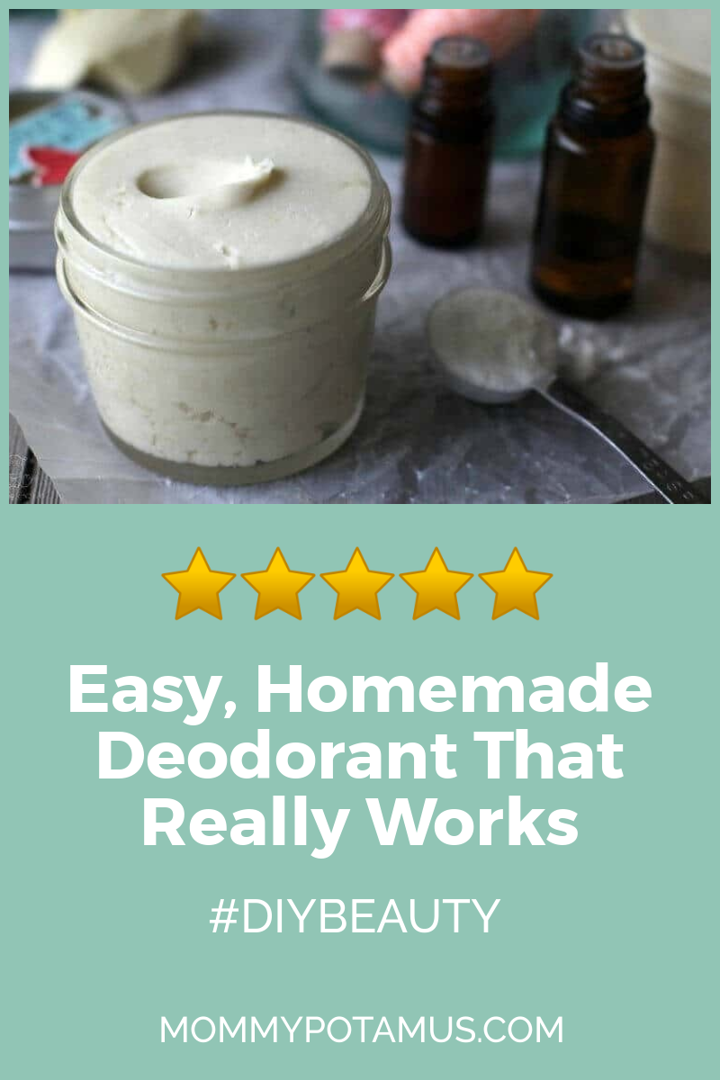 Easy Homemade Deodorant That Really WORKS!